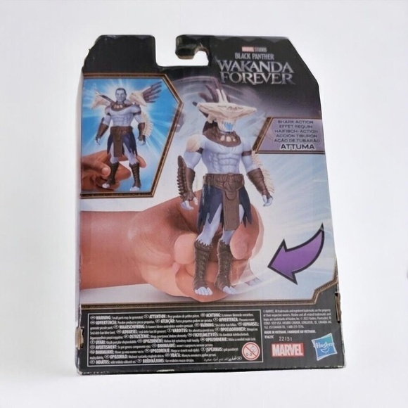 Marvel Black Panther Attuma 6" Action Figure - New in Box - Picture 10 of 10